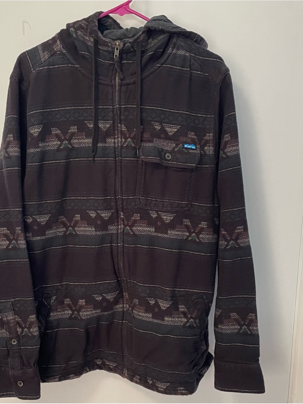 Kavu Men's Aztec Zip-Up Hoodie